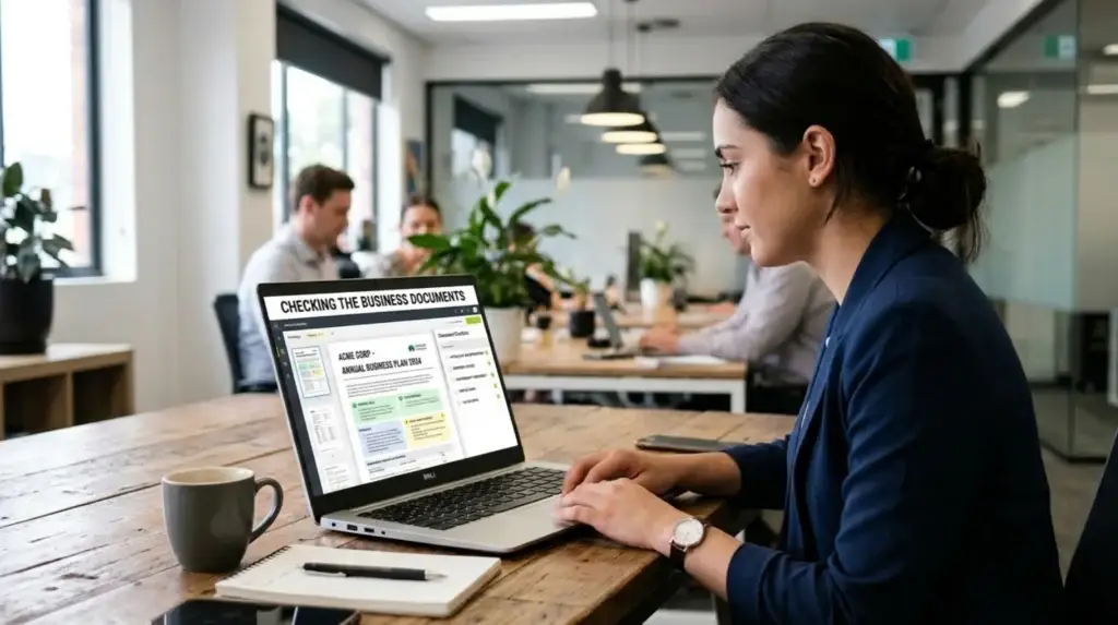 Check Your Business Documents