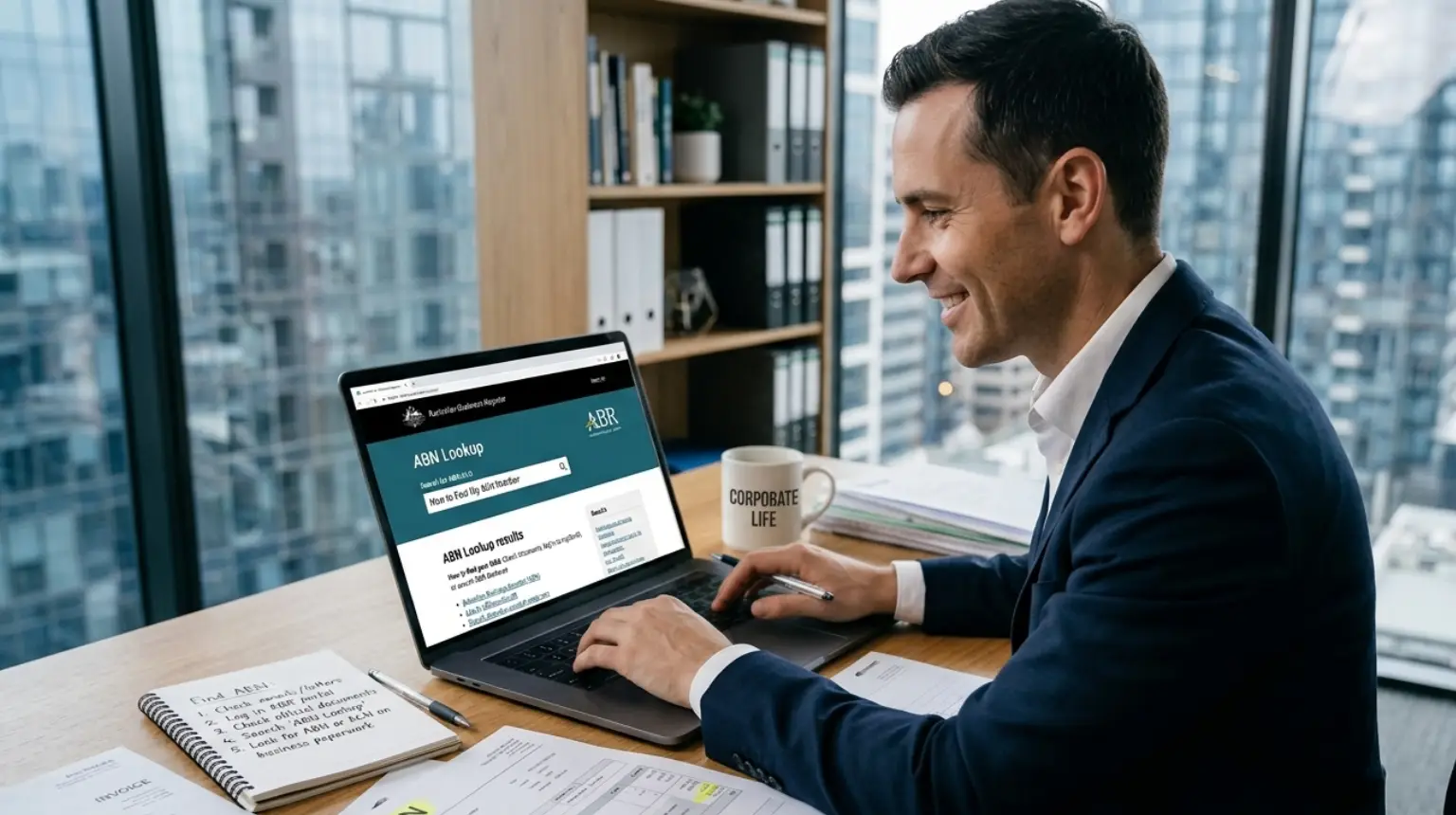 how to find my ABN number