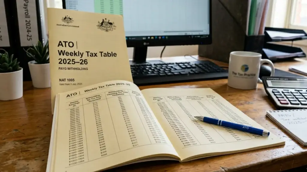 weekly tax table
